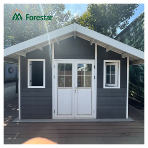 Tốt Nhất Bán 2025 WPC Ngoài Trời Đúc Sẵn Vườn Nhà Kho Không Thấm Nước Composite Gỗ Lưu Trữ Dễ Dàng Lắp Ráp Và Thối Bằng Chứng - Product Image 2