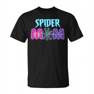 T-shirt coordinata per la famiglia Spider Mom Groovy Mama - Product Image 2