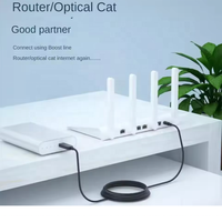 Cable Adaptador USB de Alimentación, Módulo Elevador de Voltaje de CC 5V a CC 9V / 12V, Conector de 2.1x5.5MM para Router y Computadora
