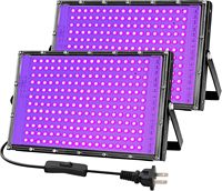 Projecteur UV LED haute luminosité 395nm pour soirées fluo, DJ, scène, club, bar, peinture corporelle, Halloween, décoration d'événements