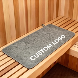 Custom Eco-Friendly Soft Woven <b>Sauna</b> Mat Felt Seat Cushion for <b>Portable</b> <b>Sauna</b> Floor Mat Water Absorption Heat Insulation for - Product Image 6