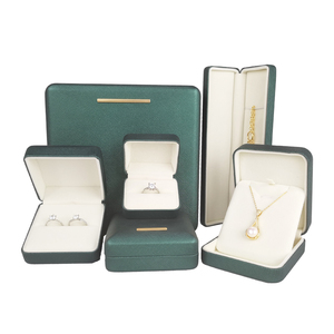 Luxury Pu Leather Jewelry Box Set Custom Fashion Jewelry Gift Box