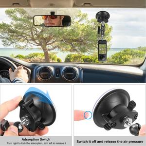 Vente en gros PULUZ 1/4 "bras magique voiture <span class=keywords><strong>support</strong></span> de <span class=keywords><strong>ventouse</strong></span> pour <span class=keywords><strong>GoPro</strong></span> pour Insta360 pour DJI caméras d'action tableau de bord <span class=keywords><strong>support</strong></span> de pare-brise - Product Image 4