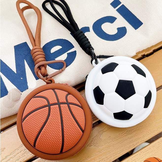 Sparkling Baseball & Football Keychain - Rhinestone Sport Ball Keyring For Backpacks, Purses, Gifts - View #9