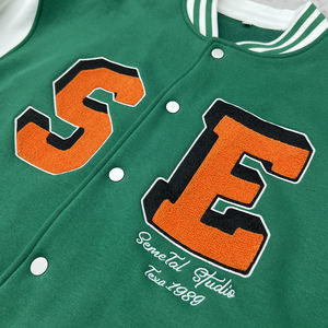 Chaquetas de diseñador de invierno de alta calidad de talla grande para hombre, chaqueta con letras bordadas personalizadas, ropa de calle, chaqueta de béisbol de algodón - Product Image 3