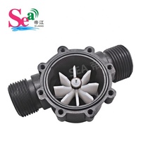 Capteur de débit d'eau SEA G1 DN25, capteur à effet Hall, débitmètre, accessoires de chauffage, plage de débit 2-100L/min