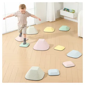 Stepping Stones For Kids Balance Lava Stones Toy For Toddlers Balancing Rocks Children's Sensory Blocks Obstacle Courses