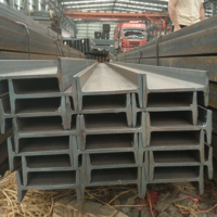 Fabrication sur mesure de poutres en acier Q235 pour la construction, norme GB, laminées à chaud et soudées