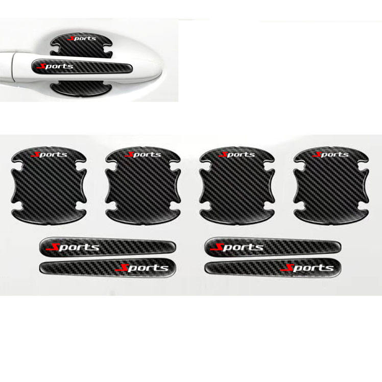 Universal Carbon Fiber Door Handle Car Sticker - Protective Decoration - Changzhou Baidi Technology