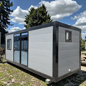 Prix Exceptionnels Villa Personnalisée Préfabriquée Modulaire Extensible 40ft 20ft Maison Conteneur Pliante en Acier Sandwich Portable - Product Image 1