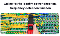 VAEYI OFI-101, identificateur de fibre optique 3-en-1, 10mW VFL et mesureur de puissance optique, détecteur de fibre optique en direct pour fibre de 250um à 3mm