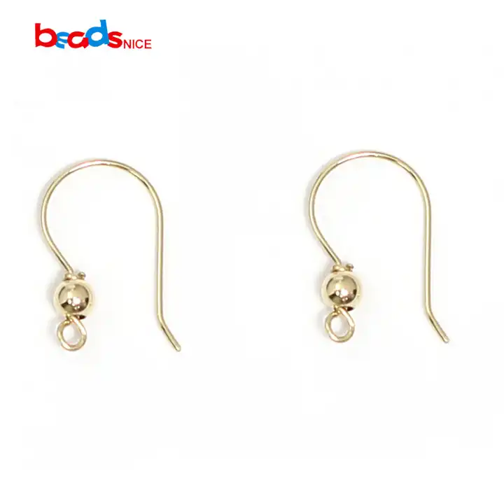 Beadsnice French Earring Hooks Gold Filled