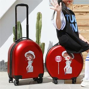 Valigia per Bambini Pailox 'La Mia Prima' con Ruote Girevoli, Manico Telescopico, Motivo Gattino, Bagaglio a Mano 18 Pollici in ABS - Product Image 3