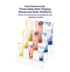 Acrylic hiển thị risers bước đứng 3 Tier Riser kệ cho đồ trang sức thực phẩm sưu tầm bán lẻ thiết lập truy cập bánh hiển thị tổ chức - Product Image 6