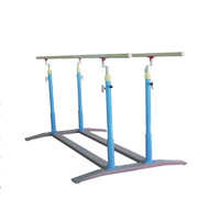 Barres parallèles de gymnastique de compétition de haute qualité, barres en fibre de verre, tube en acier de haute qualité, longueur 350 cm, hauteur réglable