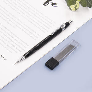 Ensemble de crayons mécaniques en <span class=keywords><strong>plastique</strong></span> à prix de gros, 0,5 mm et 0,7 mm, avec gomme et mine HB/2B, largeur d'écriture 0,9 mm - Product Image 3