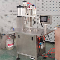 Nouvelle machine de remplissage de cartouches aérosols à valve pour peinture pneumatique, boissons et applications chimiques (type simple)