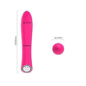 Vibratore Bullet a 10 Frequenze, Silenzioso <span class=keywords><strong>e</strong></span> Potente, Bacchetta AV per Masturbazione Femminile <span class=keywords><strong>e</strong></span> Flirt, Giocattoli Sessuali per Adulti - Product Image 4