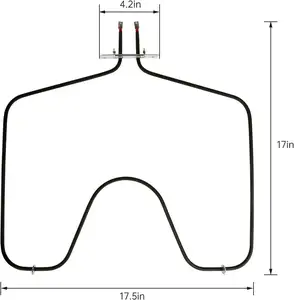 Oven Ovens WB44X5082 Range Stove Oven Bake Element Assembly Replacement For G.E General Electric Hotpoint RCA Ovens
