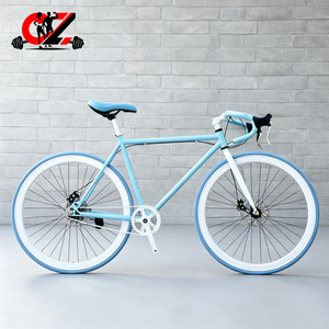 CZFIT Advanced Minimalist Road Bike, High Carbon Steel ultra Light Disc Brake, Inflatable/solid Tire Durable Anti slip - Product Image 1