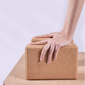 CZFIT Blocs de yoga en liège naturel et organique, haute densité, épais, 3*6*9 pouces, cale en bois, écologiques, logo personnalisable, blocs de yoga en gros - Product Image 6