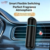 Diffuseur d'arômes USB rechargeable pour voiture, clip de ventilation, humidificateur, purificateur d'air, fonctionnement silencieux 35 dB, huile essentielle