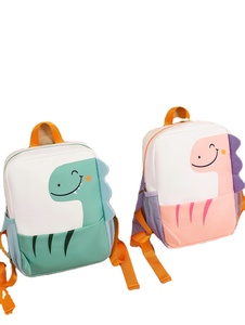 Mochila Infantil PLAYMAX Oxford Fashion 3D con Diseño de Dibujos Animados, Unisex, Ecológica, Impermeable, Linda Mochila Escolar con Diseño de Dinosaurio Pequeño - Product Image 4