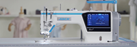 Machine à coudre à point noué avancée Jack A10 + à grande vitesse avec panneau d'écran tactile Nouvelle machine à coudre droite industrielle A60 +