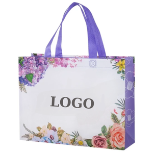 Sac fourre-tout en tissu réutilisable écologique personnalisable sac à logo non tissé laminé emballage de cadeaux d'achat du Vietnam recyclable - Product Image 6