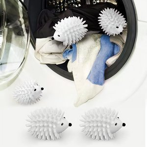 Boules de lavage réutilisables en forme d'ormeau pour adoucissant textile - Product Image 6