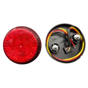 อะไหล่ระบบไฟรถบรรทุกคุณภาพสูง 12-24V ไฟวงกลมขนาดเล็ก 7.7 ซม. ใช้ได้กับรถบรรทุกทั่วไป - Product Image 2