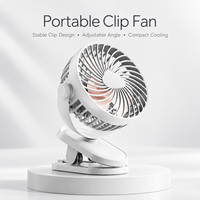 Nouveau modèle K6 – Mini ventilateur silencieux portable USB pour bureau, dortoir, poussette, double batterie, longue autonomie, maison et voiture