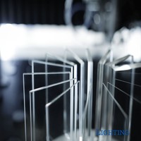 Substrat en verre borosilicate sans alcali à haute planéité de surface 0,1-1 pour écran LCD TFT, verre sablé