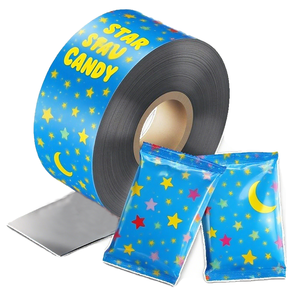 סרט bopet 35 מ "מ גלגול חטיף אריזות מזון פלסטיק כיתה סרט גליל מלאי גרוטאות pp גמיש עבור עוגיות ממתקים - Product Image 2