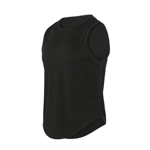 Chaleco deportivo de secado rápido para maratón de verano para hombre, camiseta sin mangas, ajuste holgado para correr, entrenamiento, baloncesto, fitness - Product Image 1