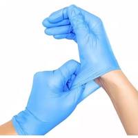 Gants en nitrile de haute qualité, durables, super élastiques, de qualité alimentaire, sûrs, gants en nitrile jetables pour l'inspection de la santé