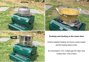 Lyroe Offre Spéciale Lac Pêche <span class=keywords><strong>Convertible</strong></span> 2 en 1 Portable Propane Butane Chauffage Gaz Chauffage - Product Image 5