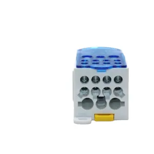 80A/160A/250A/400A/500A Ukk Din Rail Distribution Box Terminal Block