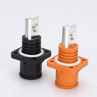 Connecteur mural en cuivre violet pour armoire de stockage d'énergie à batterie au lithium, borne de puissance unique 80A 100A 120A 150A 200A 250A 300A 400A