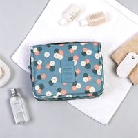 Nouvelle version coréenne : Trousse de toilette suspendue de voyage grande capacité avec sac de rangement pour la douche