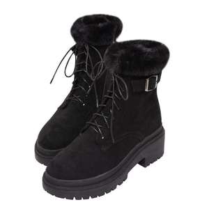 Botas de Plataforma Negras para Mujer de Negocios - Product Image 1