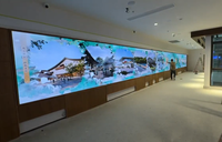 Solución de Proyección Interactiva de Alta Definición para Pantallas LED de Video Wall Comerciales en Interiores