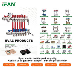 IFAN保証品質3/4 "マニホールド4方法床下暖房システム真水マニホールド - Product Image 2