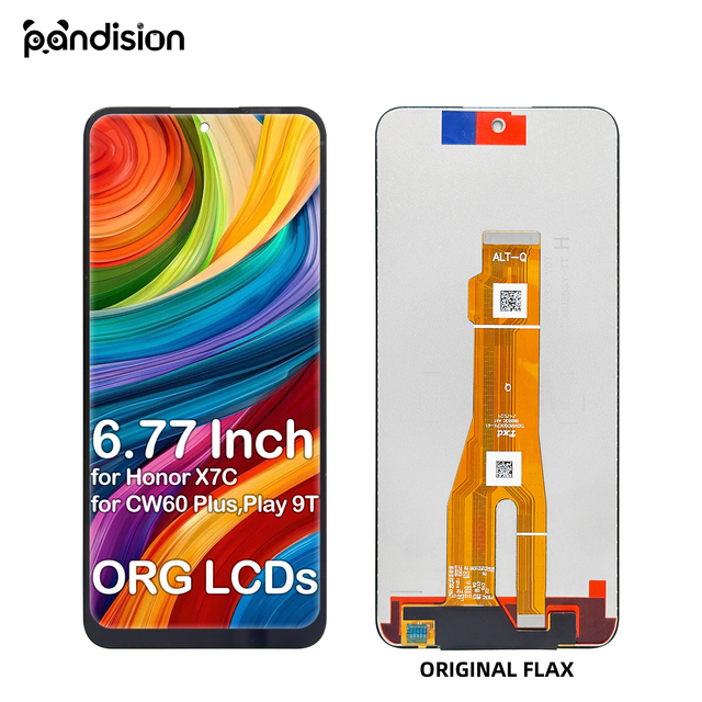 6.77 Inch LCD Touch Screen Pandision X7C Mobile Phone Display Replacement Part with 1 Year Warranty 400-700 Nit Luminance
