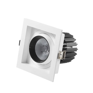 Tổ ong khách sạn dự án 12W 20W Đèn trần lõm thương mại xuống ánh sáng 3000K vuông <span class=keywords><strong>COB</strong></span> ánh sáng tại chỗ - Product Image 3