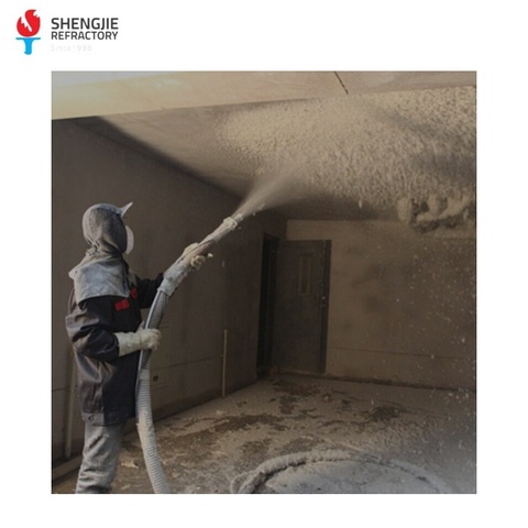 Good Price Inorganic Fiber Sprayed Cotton Refractory Material for Fire Retardant Coatings for Furniture Paint