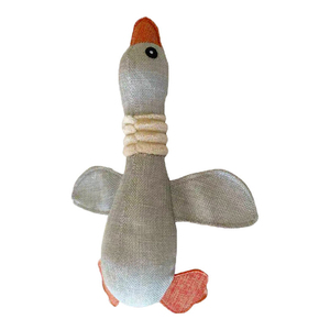 Duck Dog Toy Bulk Puppy Toy Chew Squeaky Plush Pet Dog Blue Duck Shaped Toy - Product Image 2