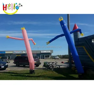 Advertising Dancing Tube Man Skydancer Inflatable Sky Air Dancer With LED Light Blower