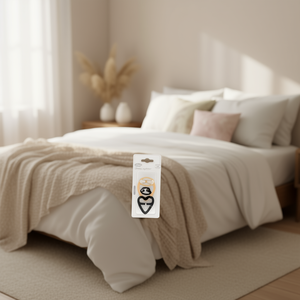 Clip per Spalline Reggiseno Ilan 50mm, 3 Pezzi, Forma a Cuore, Trasparenti e Nere - Product Image 3