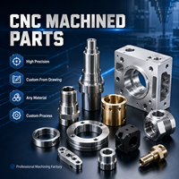Hochpräzise Mehrmaterial-CNC-Bearbeitung Kundenspezifische Aluminium-Dreh- und Frästeile Edelstahl-CNC-Bearbeitungsservice